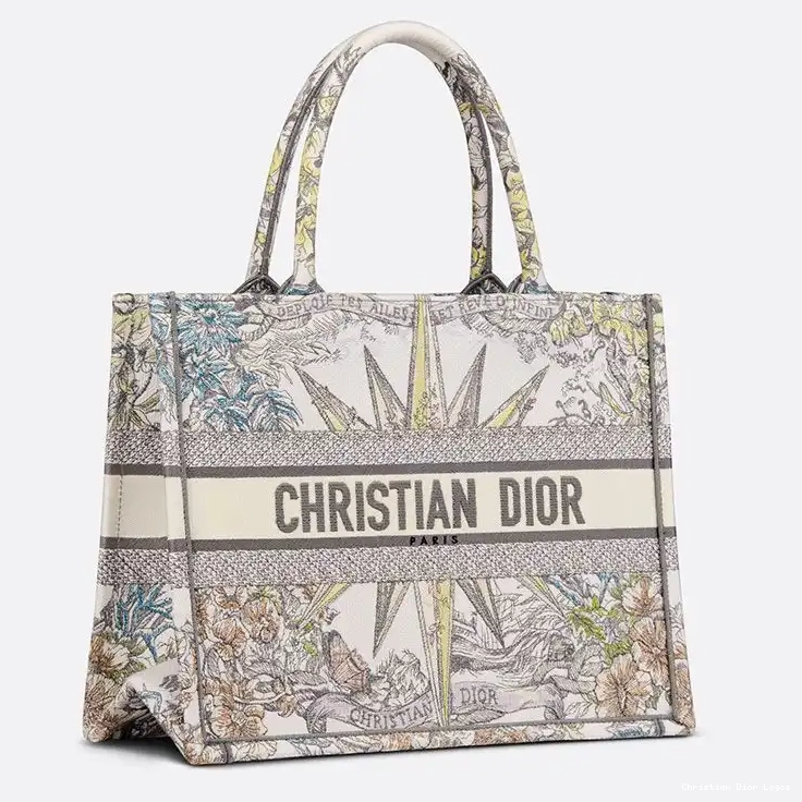 Cheap Reve Motif Tote Canvas Dior Book Beige d'Infini 0702 Luxury